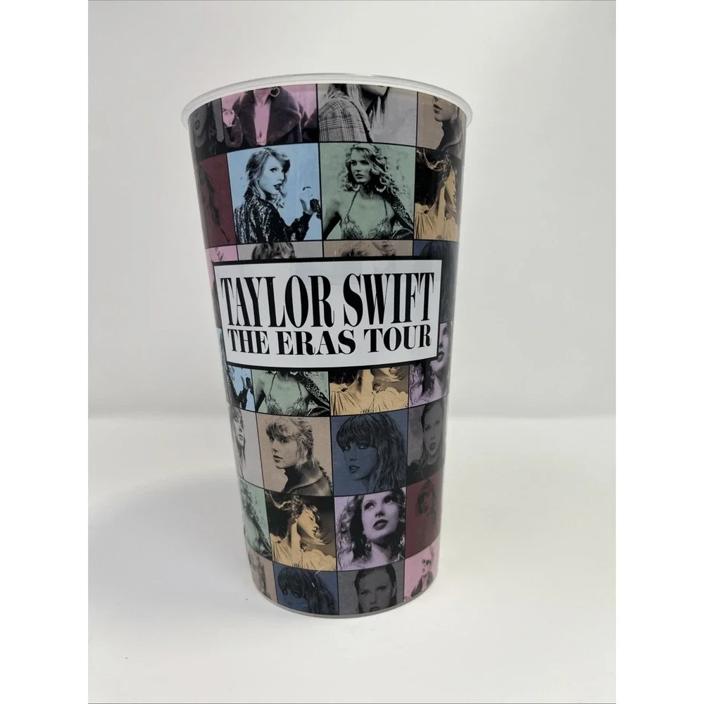 2 Taylor Swift Official The Eras Tour AMC Movie Popcorn Souvenir Cups‎